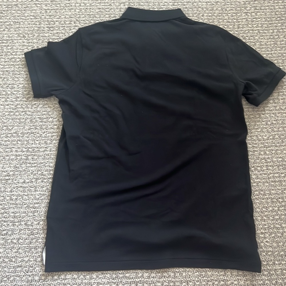 New Polo Ralph Lauren Triple Pony 3 Custom Slim Fit Black Shirt Top M - Picture 8 of 8